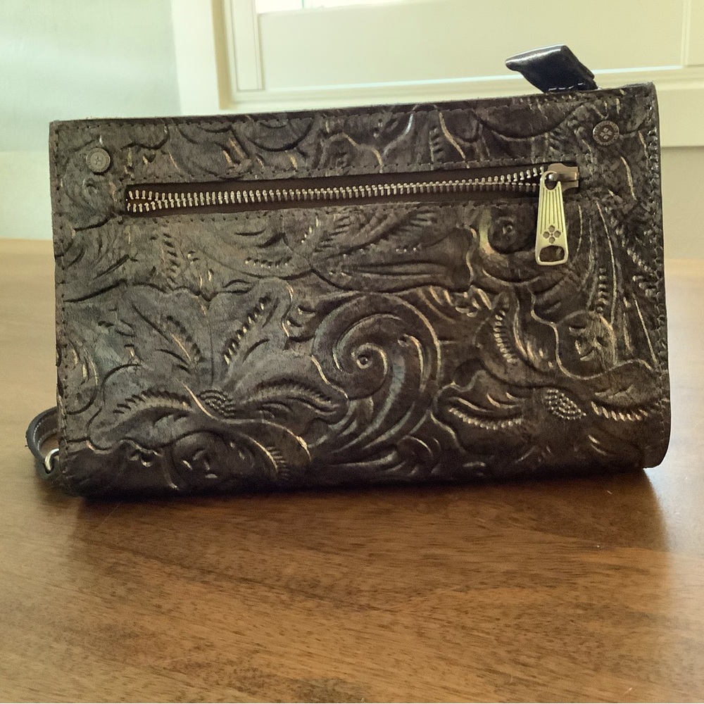 Patricia Nash Leather Clutch Handbag